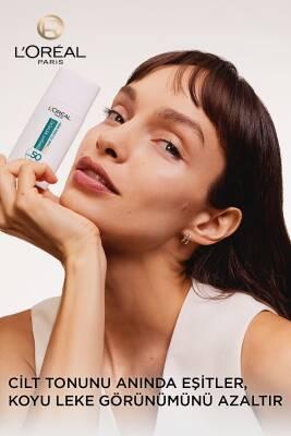 L'Oreal Paris Bright Reveal SPF 50 Tinted Sunscreen: Dark Spot Correcting, Light Coverage, Face Sun Protection by Beauty Care Bag