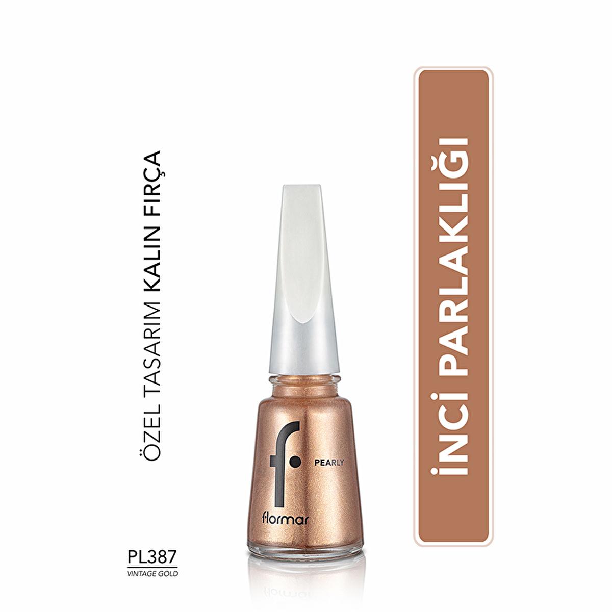 Flormar Pearly nail polish PL387 – view 3