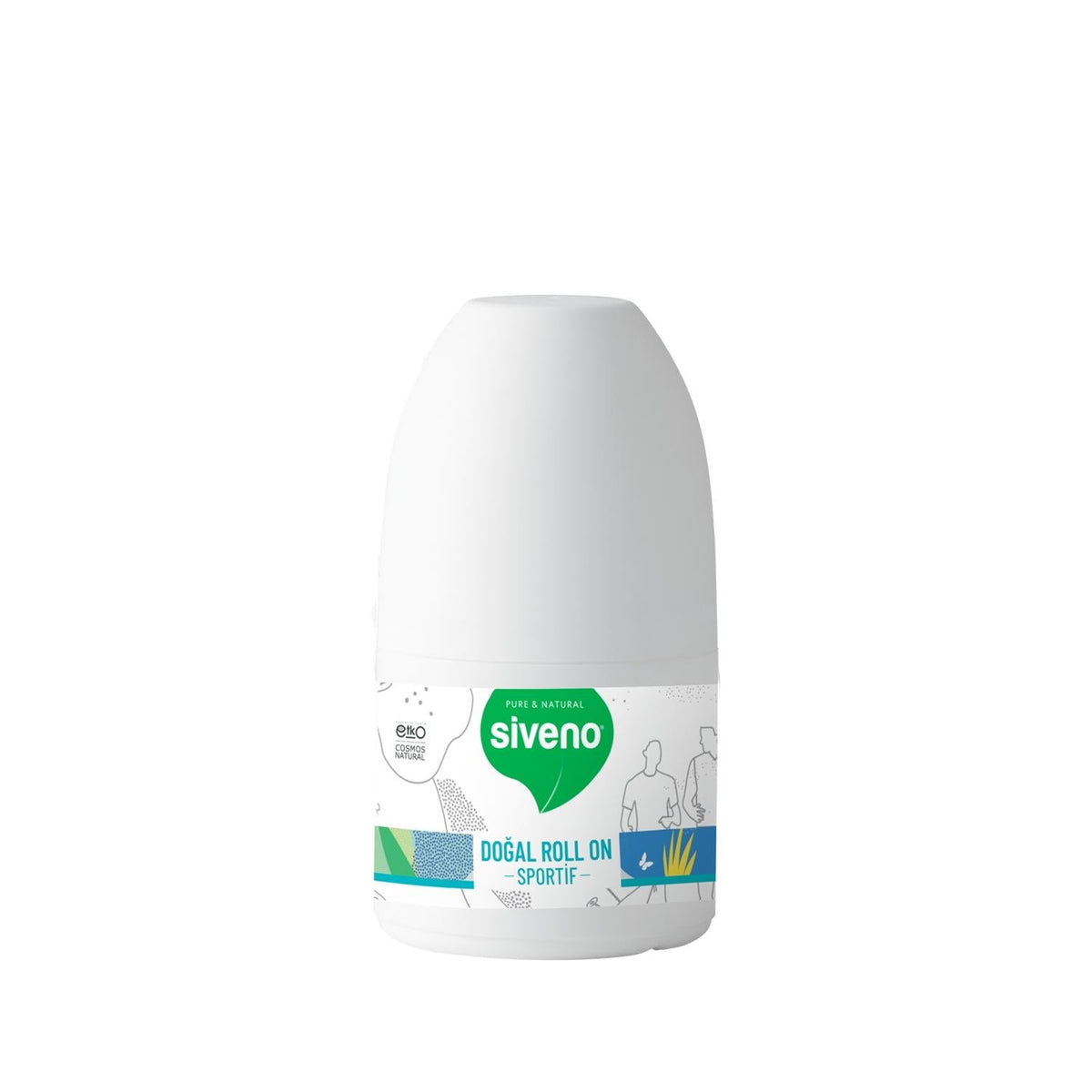 Siveno natural Sportive roll-on deodorant, 50ml