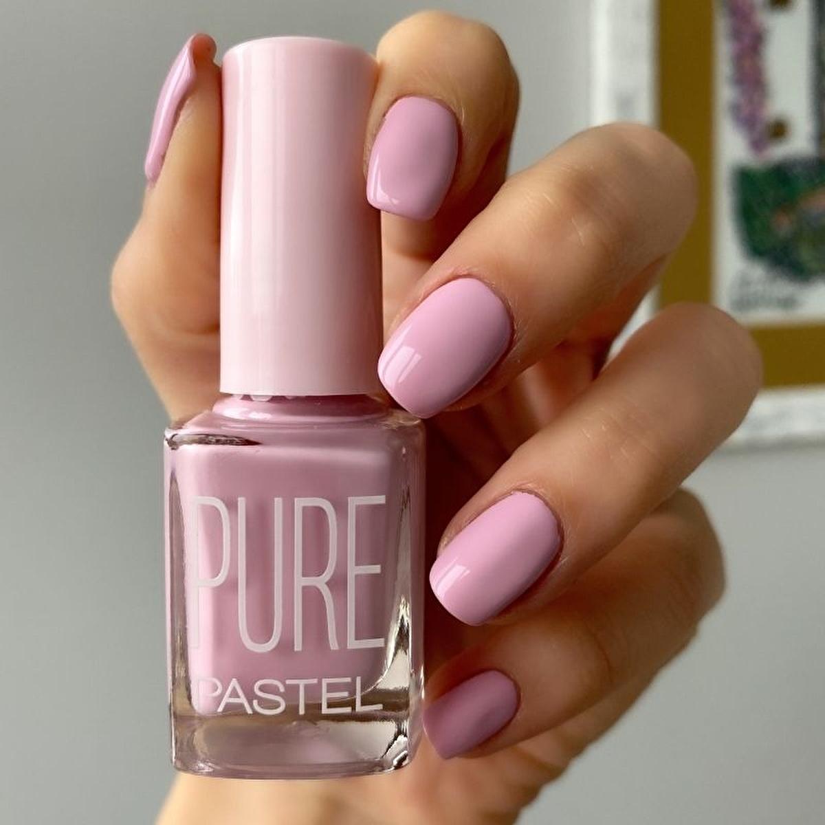 Pastel Pure Nail Polish - 3-Free, Pastel Colors for Healthier Nail Care by Beauty Care Bag