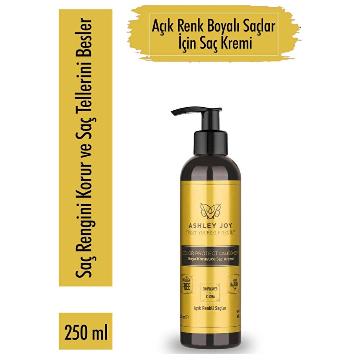 Ashley Joy Color Protect Hair Conditioner - Vitamin E & Sodium PCA for Blonde & Light Hair - Moisturizing, Repairing, Color Vibrancy - 8.45 fl oz by Beauty Care Bag