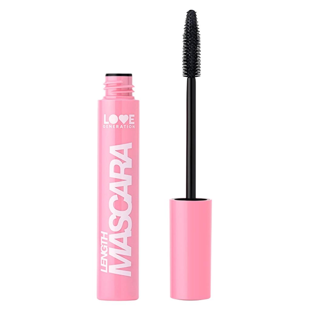 Love Generation Length Mascara 01 for Extended Length by Beauty Care Bag