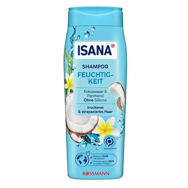 Isana Moisturizing Hair Shampoo - 300ml Hydrating Shampoo for Dry Hair, Gentle Daily Use & Affordable by Beauty Care Bag