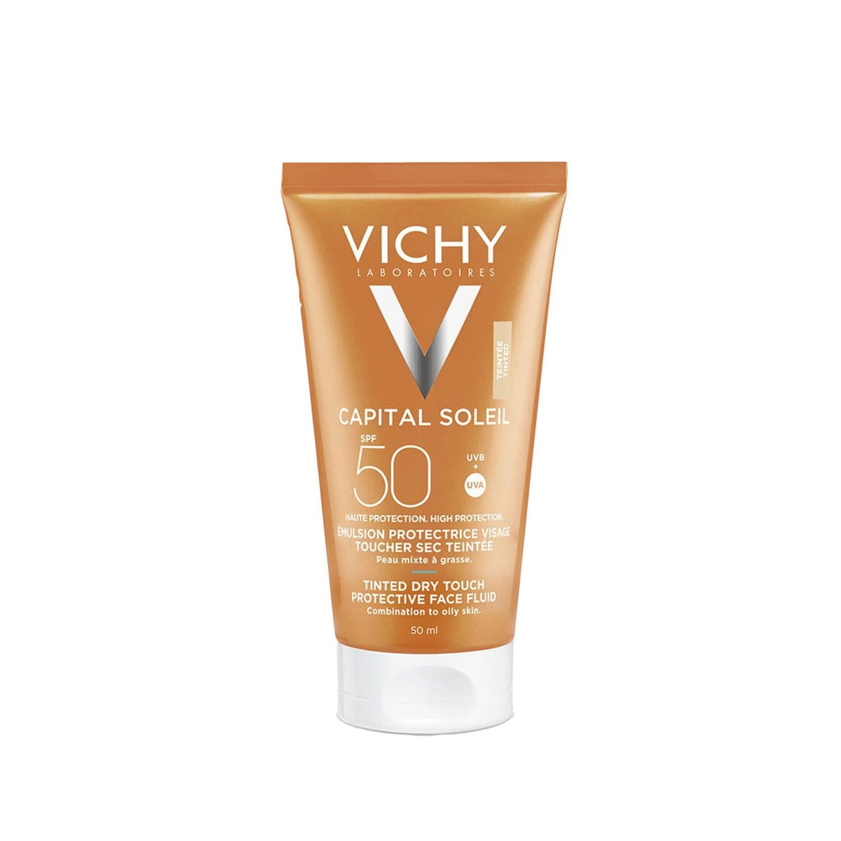 Vichy Capital Soleil tinted dry touch fluid SPF 50