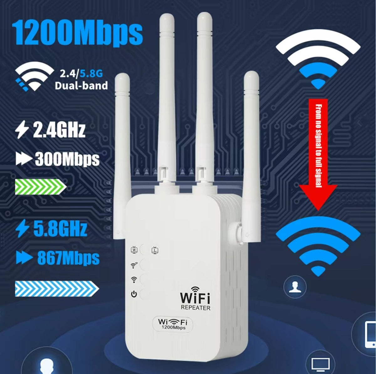 RangePulse WiFi ExtenderTorqelo.com