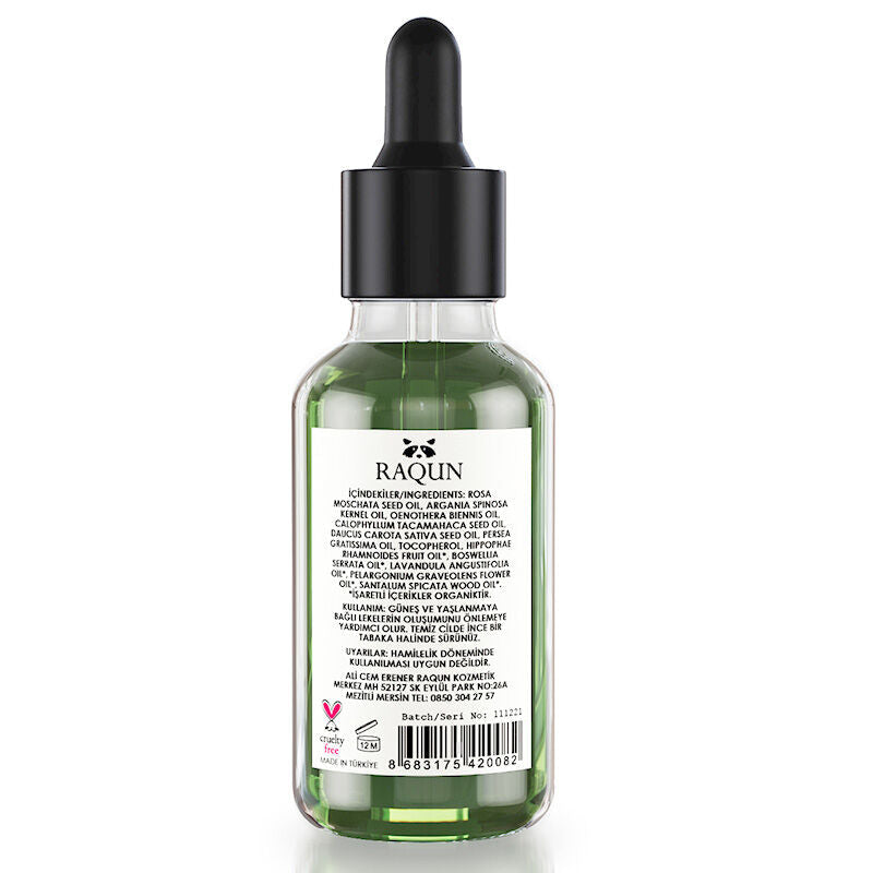 Raqun Brightening Serum with Organic Oils 30 ml by Beauty Care Bag