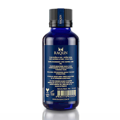 Raqun Pure Grape Seed Oil Hydrating Cold-Pressed 50 mlBody CareTorqelo.com
