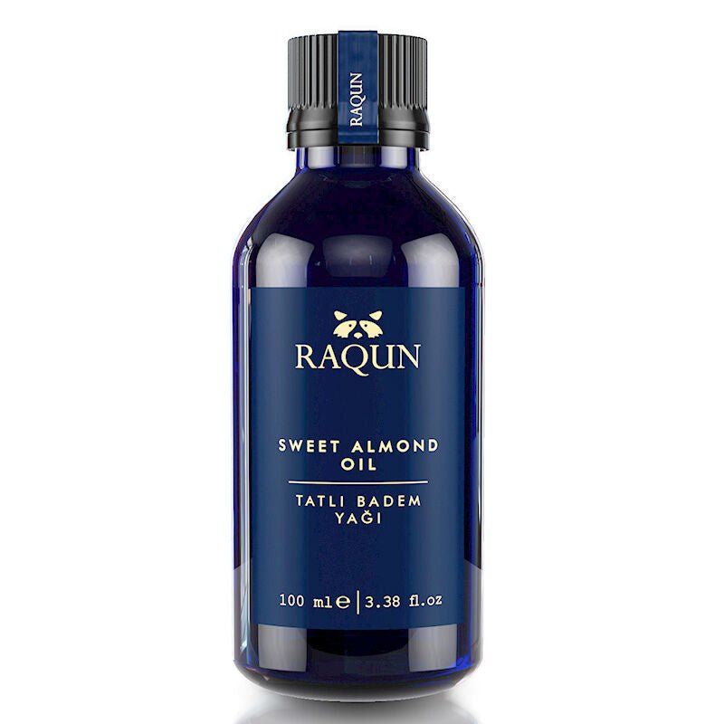 Raqun Sweet Almond Oil Pure Cold-Pressed Body Oil 100 mlBody CareTorqelo.com