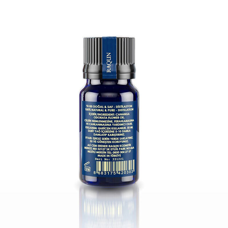 Raqun Ylang Ylang Essential Oil for Aromatherapy 10 mlBody CareTorqelo.com