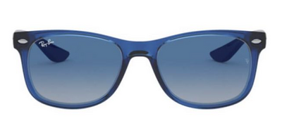 Ray-Ban 9052S Blue Wayfarer Junior Sunglasses 48mm by Beauty Care Bag