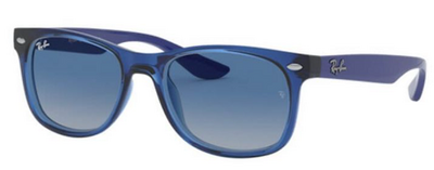 Ray-Ban 9052S Blue Wayfarer Junior Sunglasses 48mm by Beauty Care Bag