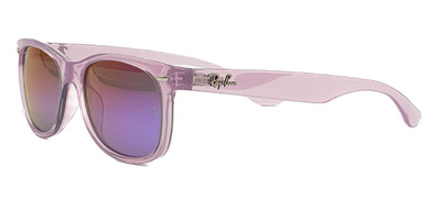 Ray-Ban 9052S 7147/B1 Lilac Transparent Sunglasses 47mm by Beauty Care Bag