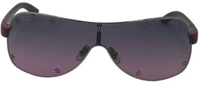 Ray-Ban 9512SB 212/90 Grey Metal Sunglasses with Gradient Lenses by Beauty Care Bag