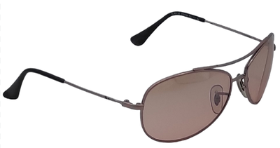 Ray-Ban 9515S 214/58 Pink Metal Oval Sunglasses 53mm by Beauty Care Bag