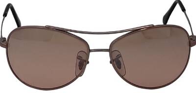 Ray-Ban 9515S 214/58 Pink Metal Oval Sunglasses 53mm by Beauty Care Bag