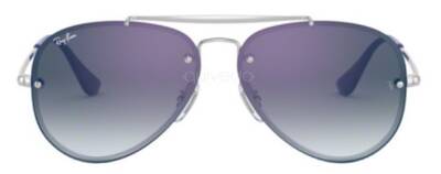 Ray-Ban 9548SN 212/X0 Gray Metal Sunglasses 54mm by Beauty Care Bag
