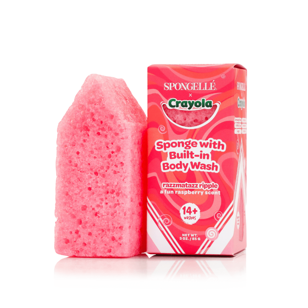 Razzmatazz Ripple Body Buffer | CrayolaBody Wash Infused BufferTorqelo.com