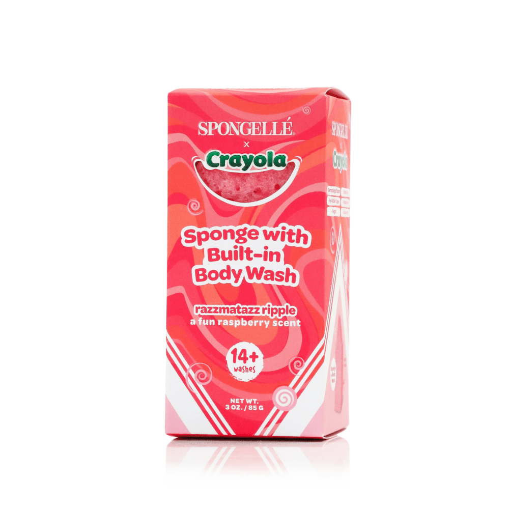 Razzmatazz Ripple Body Buffer | CrayolaBody Wash Infused BufferTorqelo.com