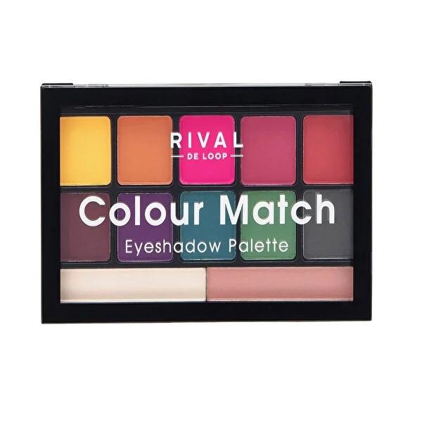 Rival de Loop Colour Match matte eyeshadow palette No 03