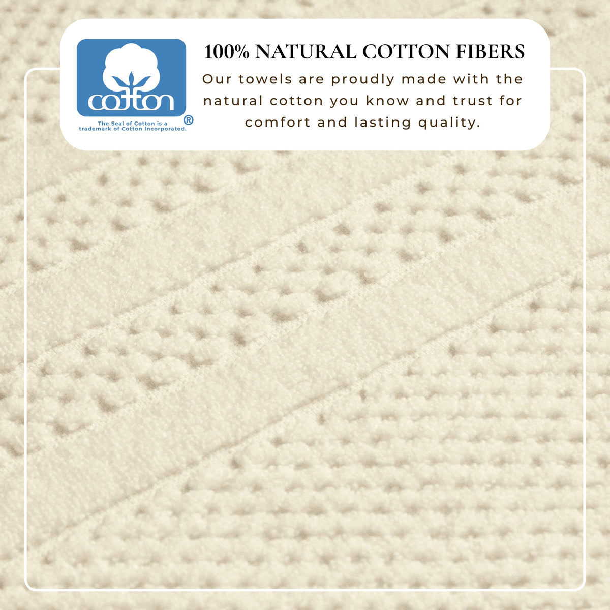 100% Cotton Checkered Jacquard Bath Towel Set - Giuliana Collection by Great Bay Home
