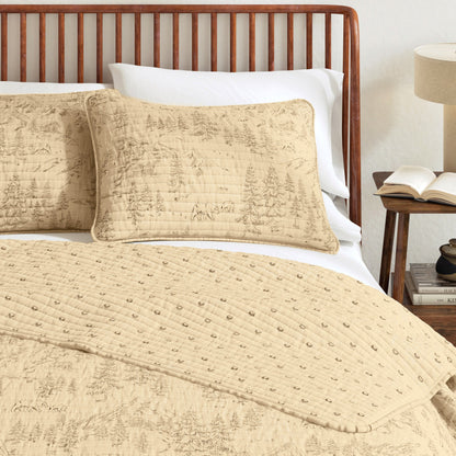 Lodge Printed Quilt - Moonlight Ridge by Great Bay Home
