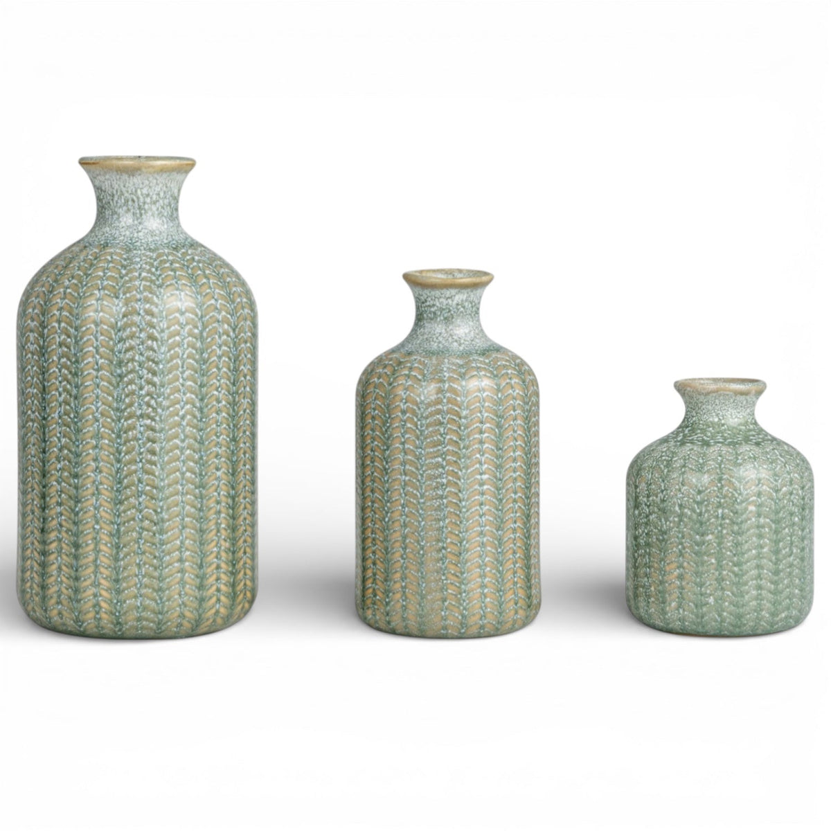 Reactive Glaze Ceramic Bud Vase by Rust & Cinder