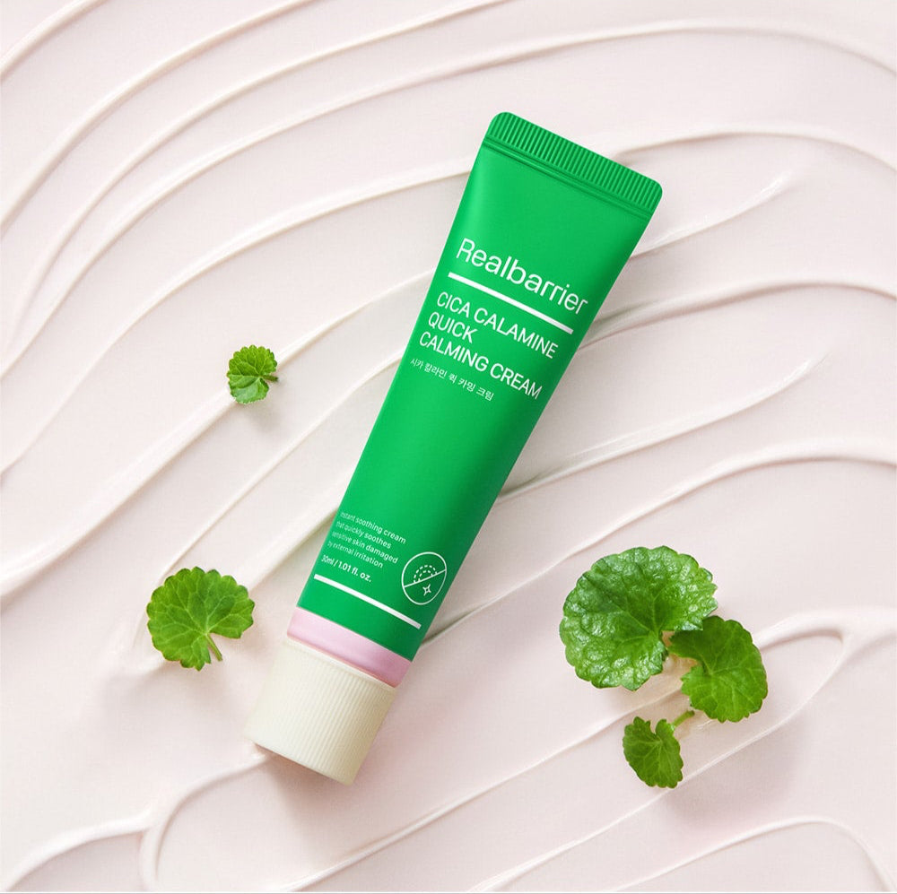 [Real Barrier] Cica Calamine Quick Calming Cream 30ml by Seoulia