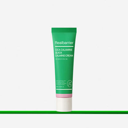 [Real Barrier] Cica Calamine Quick Calming Cream 30ml by Seoulia