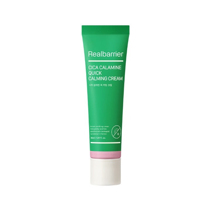[Real Barrier] Cica Calamine Quick Calming Cream 30ml by Seoulia