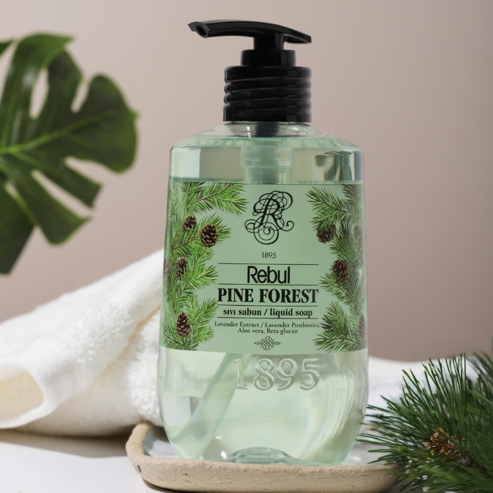 Rebul Pine Forest Liquid Hand Soap 500 ml by Beauty Care Bag