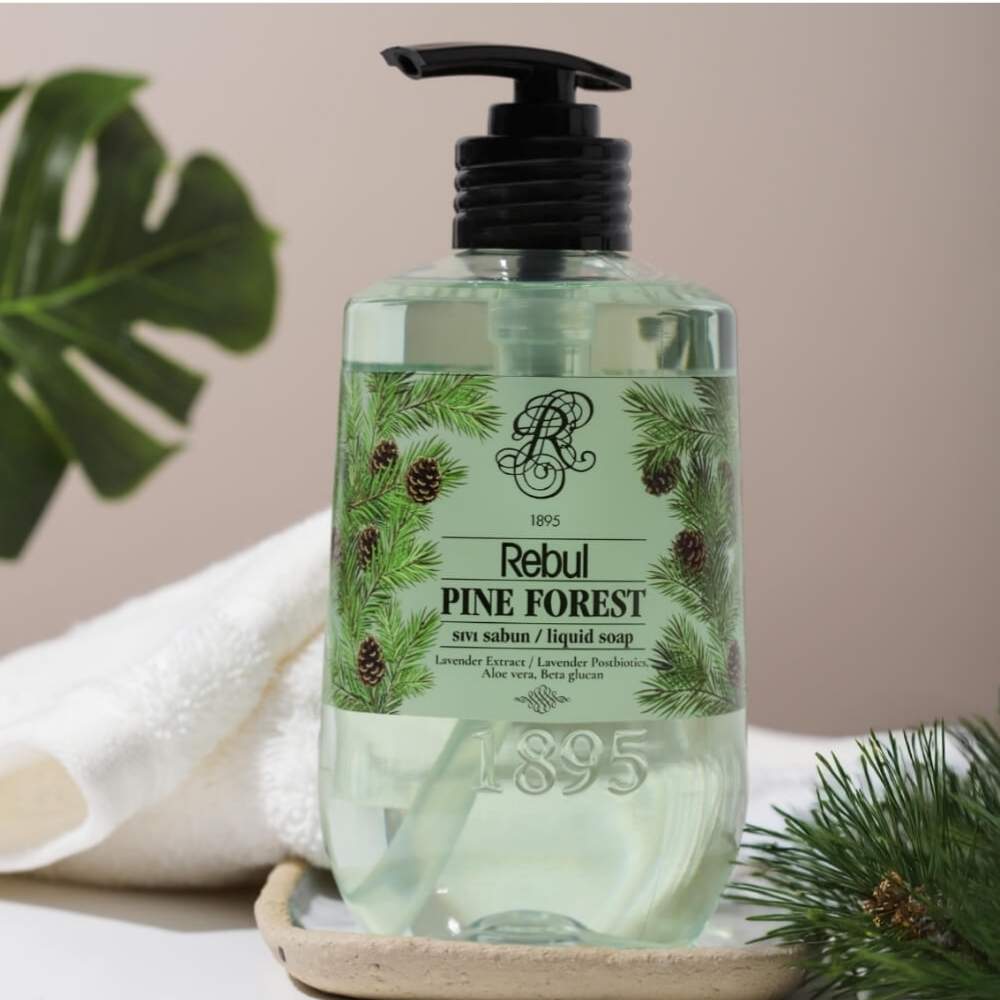 Rebul Pine Forest Liquid Hand Soap 500 ml by Beauty Care Bag