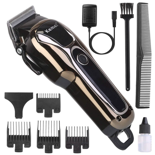 Rechargeable Electric Hair Clipper by EasyOptionXY