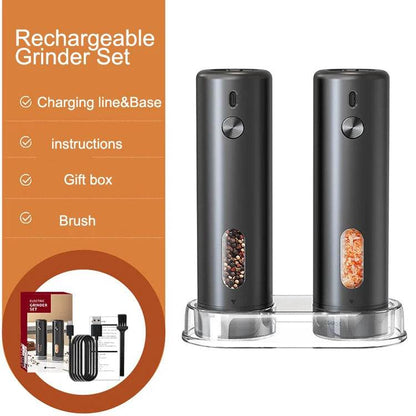 Rechargeable Electric Pepper GrinderSpice GrindersTorqelo.com