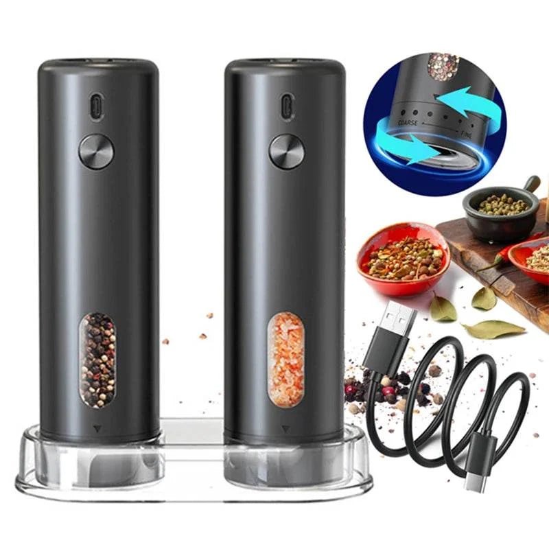 Rechargeable Electric Pepper GrinderSpice GrindersTorqelo.com
