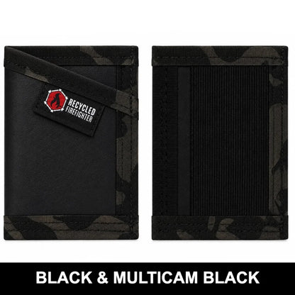 Sergeant Wallet - Combat Boot Leather Edition by Recycled Firefighter