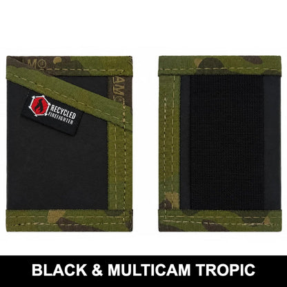 Sergeant Wallet - Combat Boot Leather Edition by Recycled Firefighter