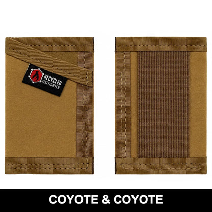Sergeant Wallet - Combat Boot Leather Edition by Recycled Firefighter