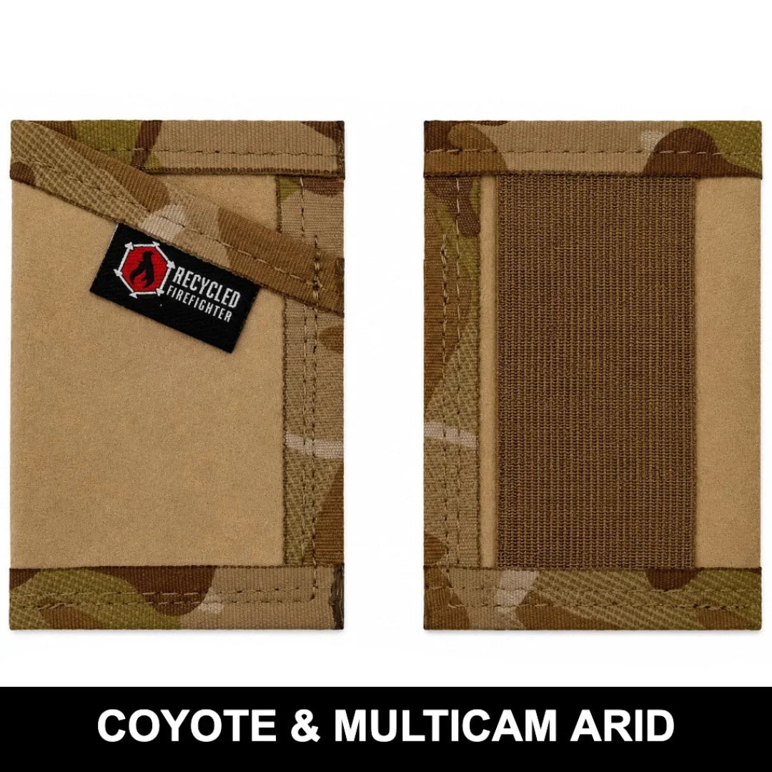 Sergeant Wallet - Combat Boot Leather Edition by Recycled Firefighter