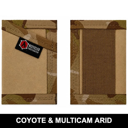 Sergeant Wallet - Combat Boot Leather Edition by Recycled Firefighter