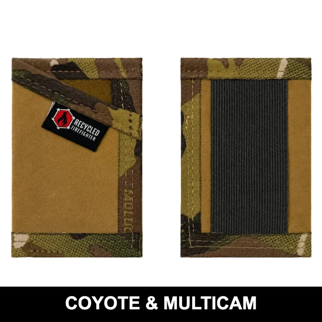 Sergeant Wallet - Combat Boot Leather Edition by Recycled Firefighter