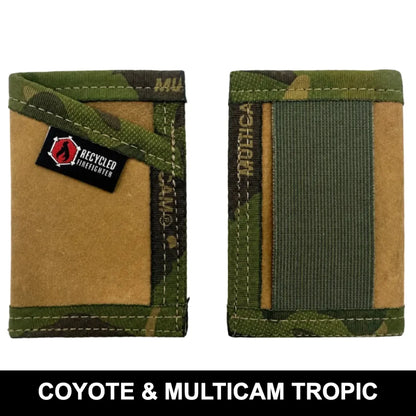 Sergeant Wallet - Combat Boot Leather Edition by Recycled Firefighter
