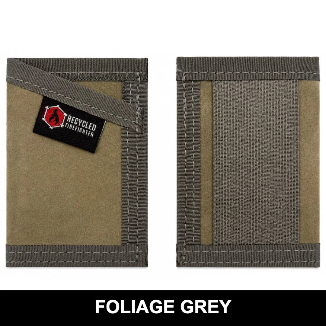 Sergeant Wallet - Combat Boot Leather Edition by Recycled Firefighter