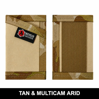 Sergeant Wallet - Combat Boot Leather Edition by Recycled Firefighter