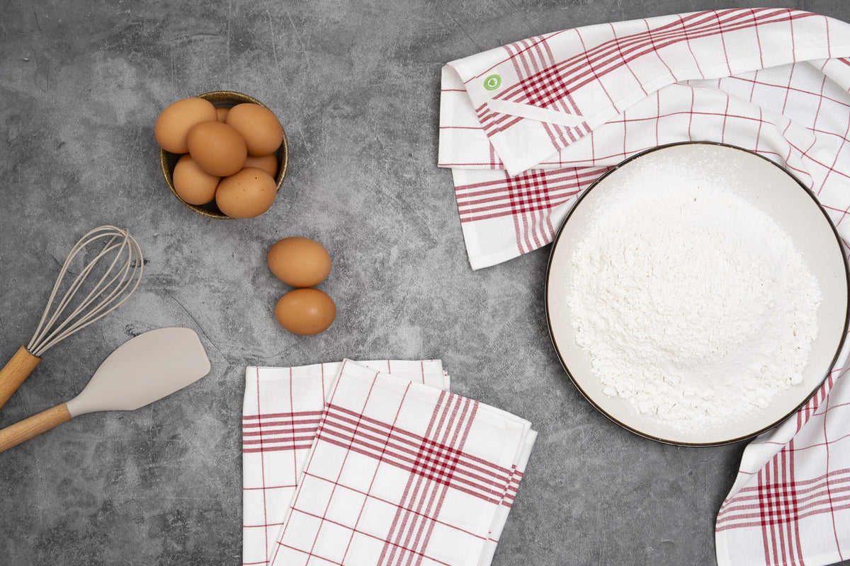 Windowpane kitchen towels – view 4