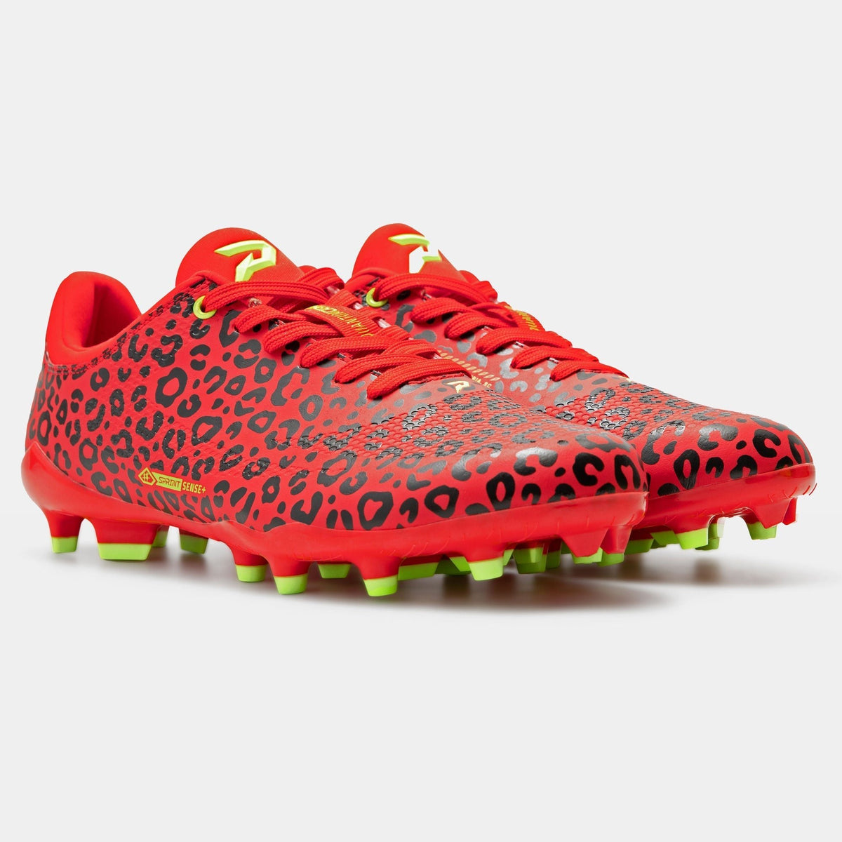 Red Leopard Cleats — Quantum Carbon by Phenom EliteCleatsTorqelo.com