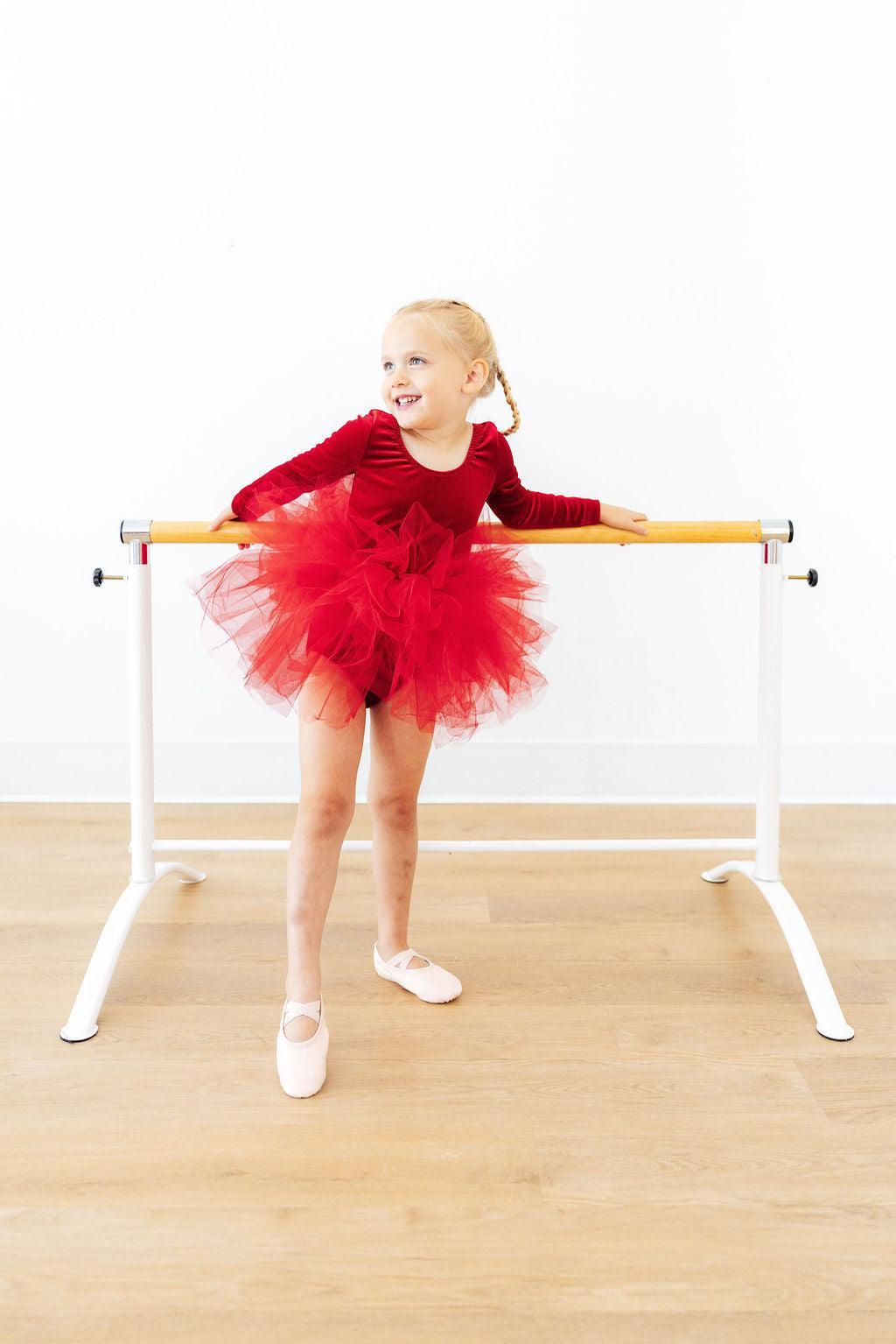 Red Velvet L/S Tutu LeotardTutu Leotard L/STorqelo.com