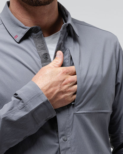 Refuge Long Sleeve Snap Up ShirtShirtTorqelo.com