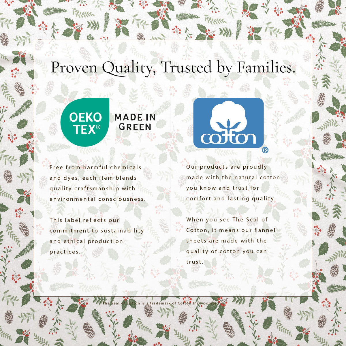 Turkish Cotton Christmas Flannel Sheet Set - Whittaker Collection by Great Bay Home