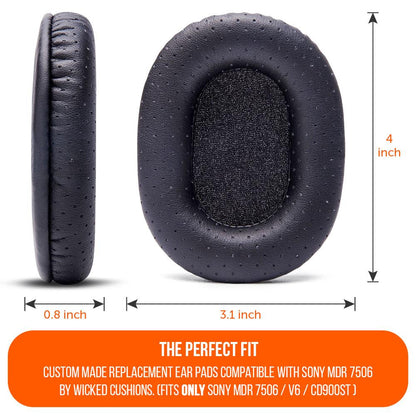 Replacement Earpads For Sony MDR 7506Ear PadsTorqelo.com
