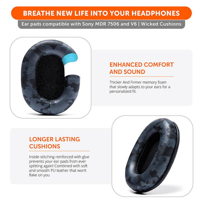 Replacement Earpads For Sony MDR 7506Ear PadsTorqelo.com